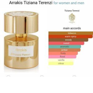 MSRP:$550 New Tiziana Terenzi Arrakis Extrait de Parfum Spray 3.4 oz（100ml)